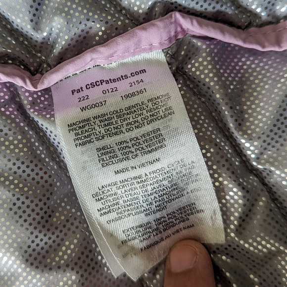 Columbia Girls Heavenly Long Insulated Jacket, Size S (6/6X) - Picture 8 of 9